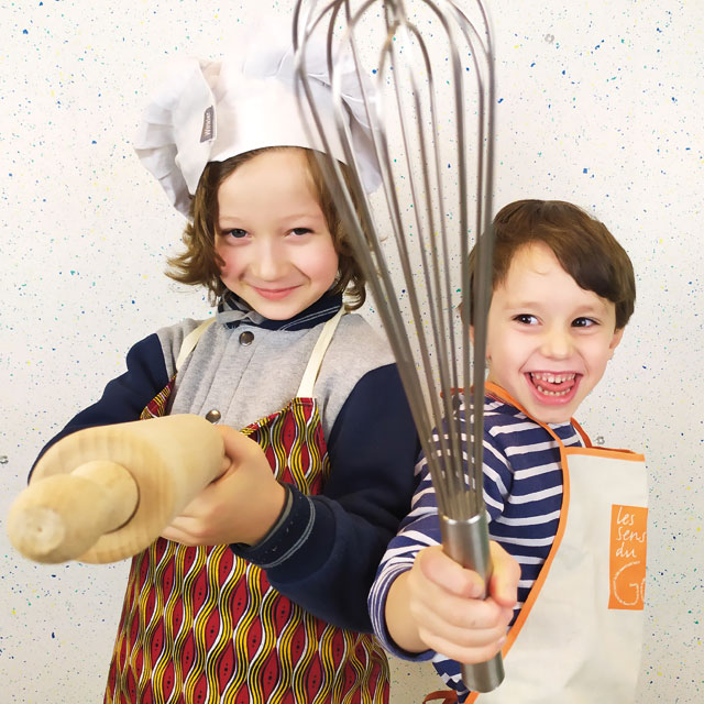 Enfants en cuisine
