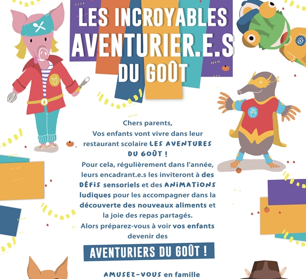 Communication parents Aventuriers du Goût