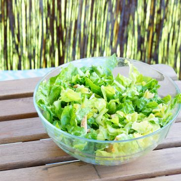 salade verte aux 4 saveurs