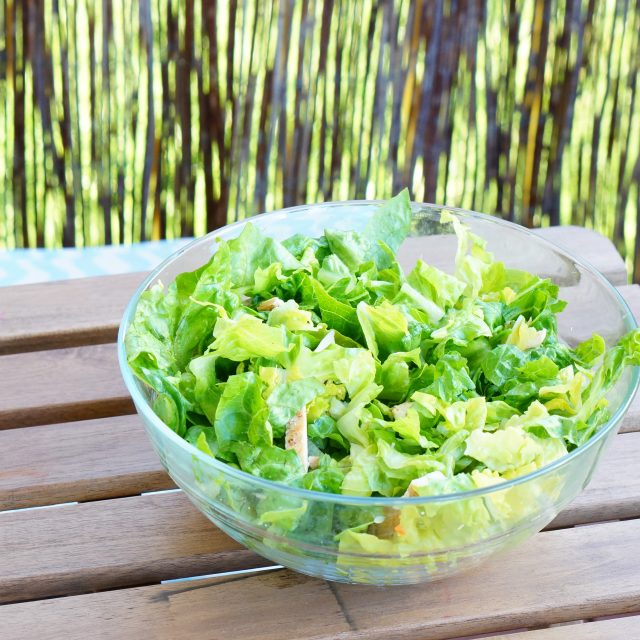 salade verte aux 4 saveurs